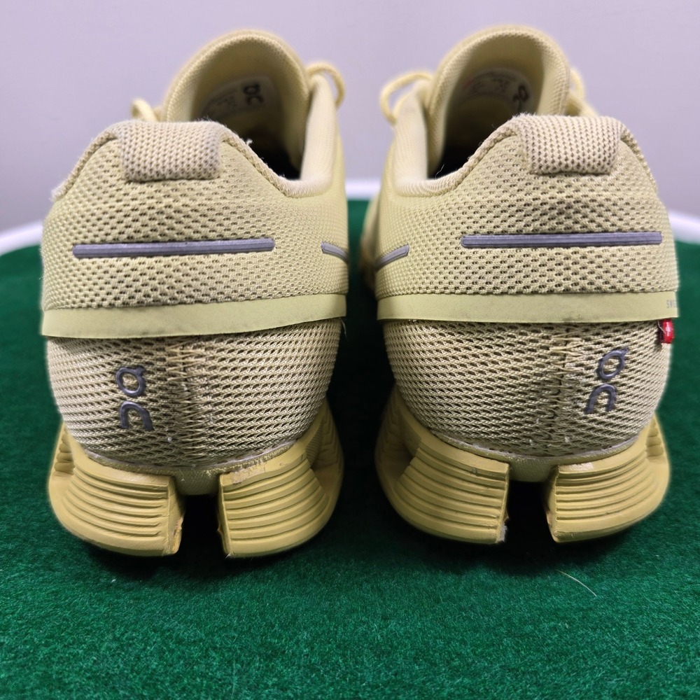 On Cloud Running Shoes Womens 9.5 Yellow Mesh Sneakers Low Top CloudTec FVN OI - Picture 6 of 13